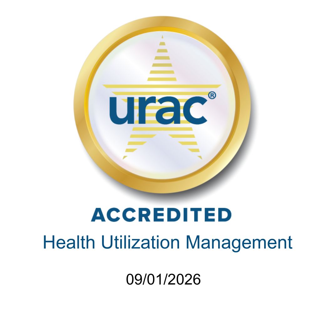 URAC Health Utilization Management seal 1/1/2026